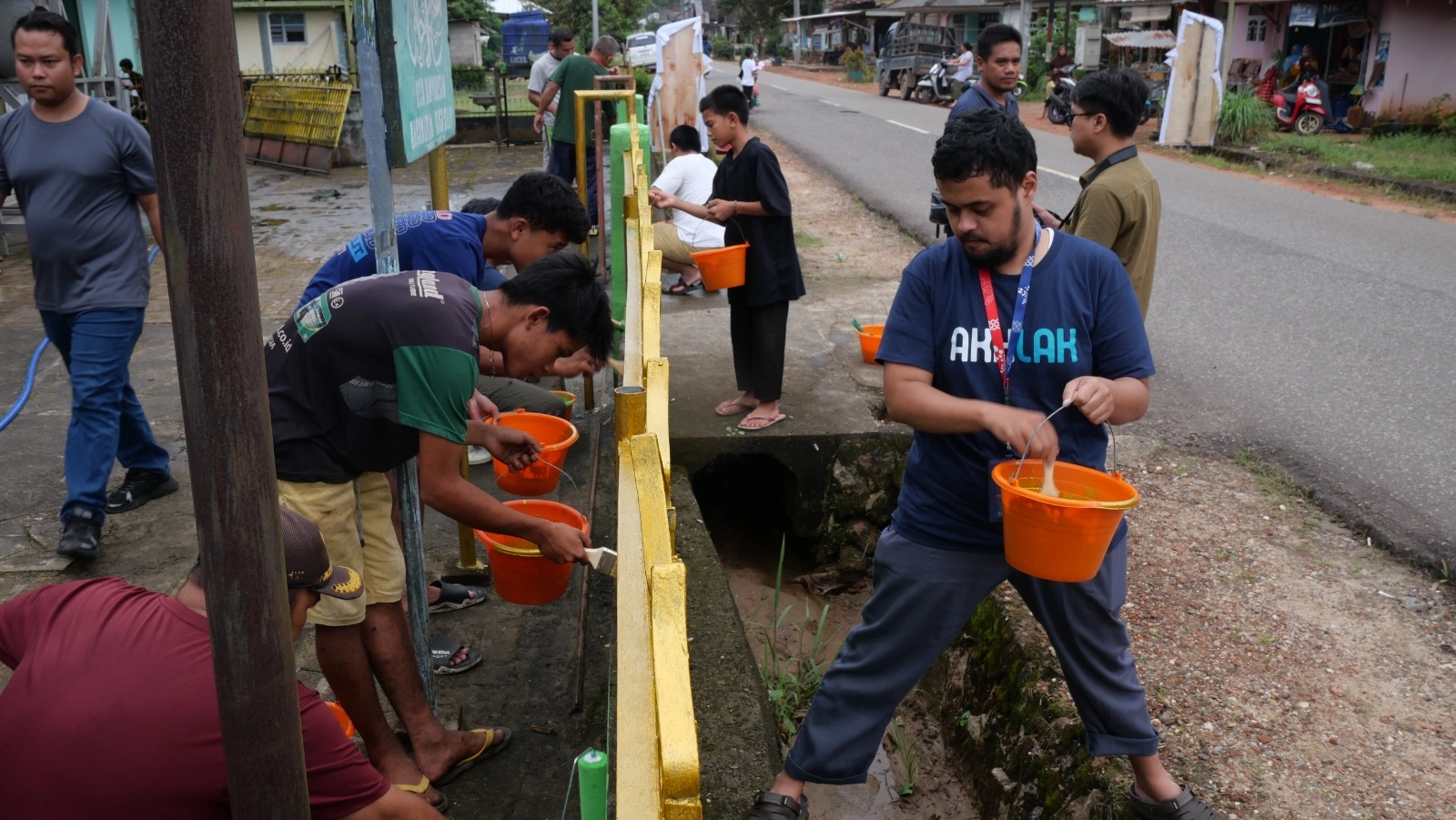 Telkom Wujudkan Tanggung Jawab ESG di Desa Banyuasin Lewat Sobat Aksi BUMN 2025